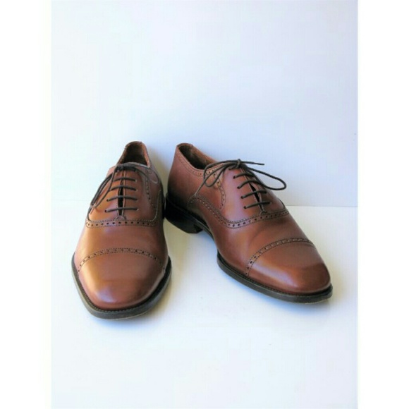 Italian Made Ultraflex Elite Cap Toe Oxford Shoes - Picture 4 of 8